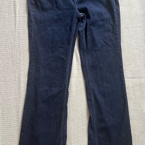 Brooks Brothers Dark Blue Flare Jeans